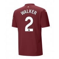 Camiseta Manchester City Kyle Walker #2 Tercera Equipación Replica 2024-25 mangas cortas